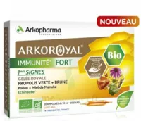 Arkoroyal Immunité Fort Solution Buvable 20 Ampoules/10ml à Monsempron-Libos