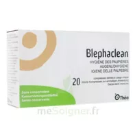 Blephaclean Compresses Stériles Nettoyantes Par 20 à Monsempron-Libos