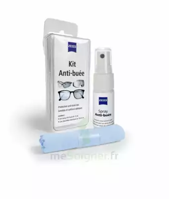 Zeiss Kit Spray Antibuée Fl/15ml + Tissu Microfibres à Monsempron-Libos