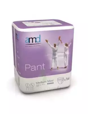 Amd Pant Slip Absorbant Medium Maxi Paquet/14 à Monsempron-Libos
