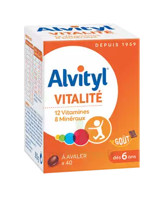 Alvityl Vitalité à Avaler Comprimés B/40 à Monsempron-Libos